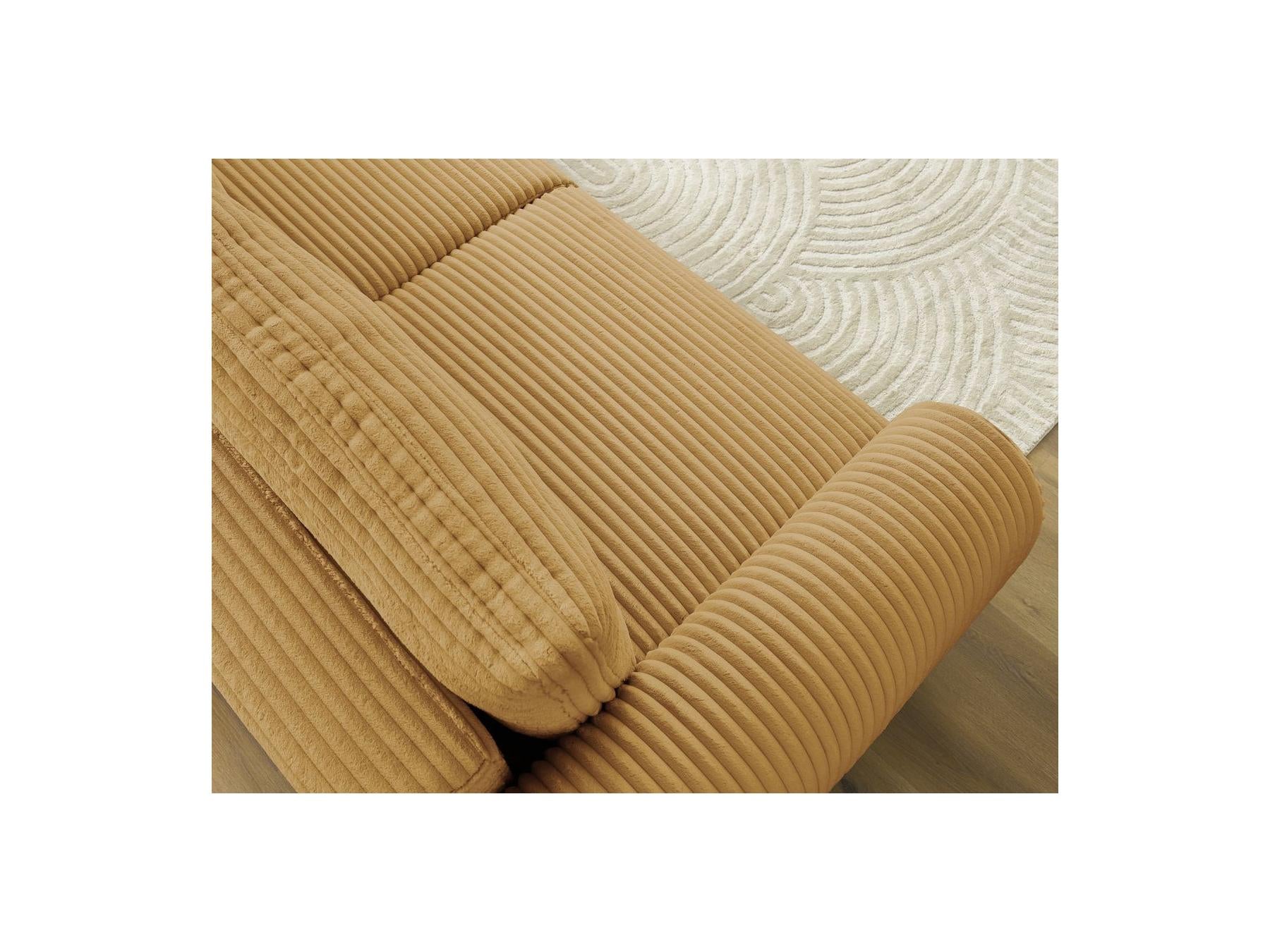Lucien - Straight Sofa Bed with Storage Compartment - Soft Wide-Rib Corduroy