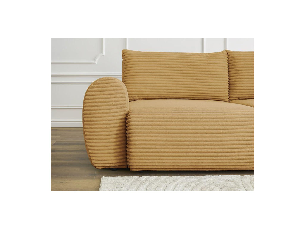 Lucien - Straight Sofa Bed with Storage Compartment - Soft Wide-Rib Corduroy