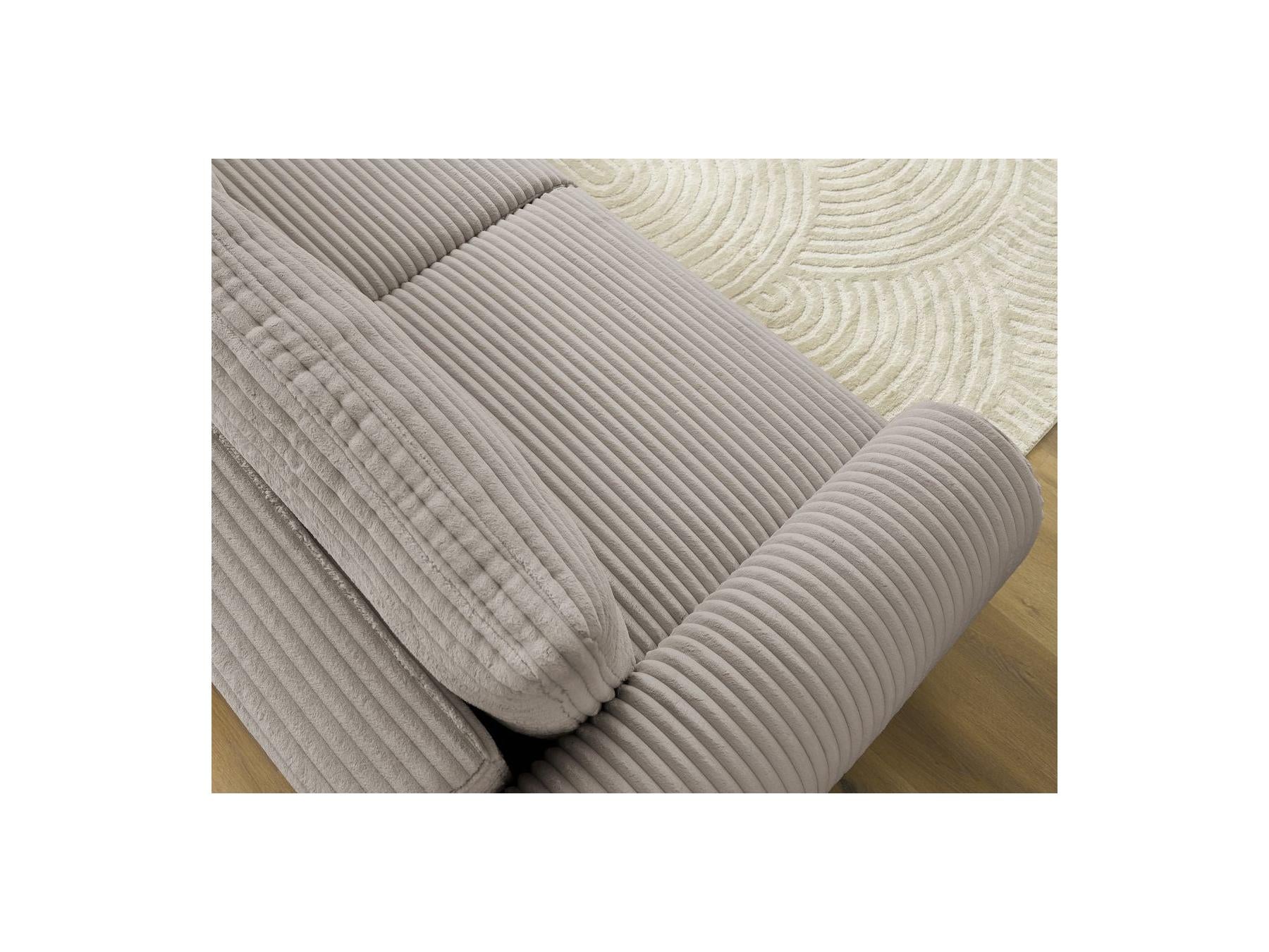 Lucien - Straight Sofa Bed with Storage Compartment - Soft Wide-Rib Corduroy