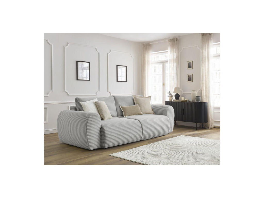 Lucien - Straight Sofa Bed with Storage Compartment - Soft Wide-Rib Corduroy