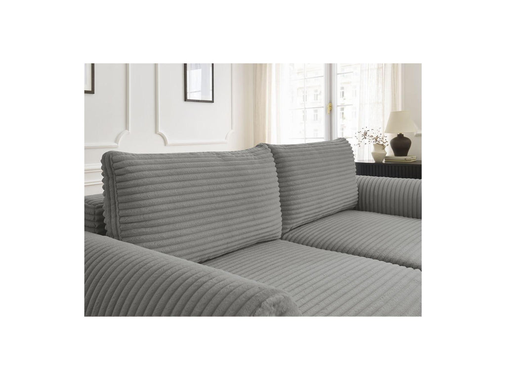 Lucien - Straight Sofa Bed with Storage Compartment - Soft Wide-Rib Corduroy