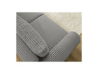 Lucien - Straight Sofa Bed with Storage Compartment - Soft Wide-Rib Corduroy