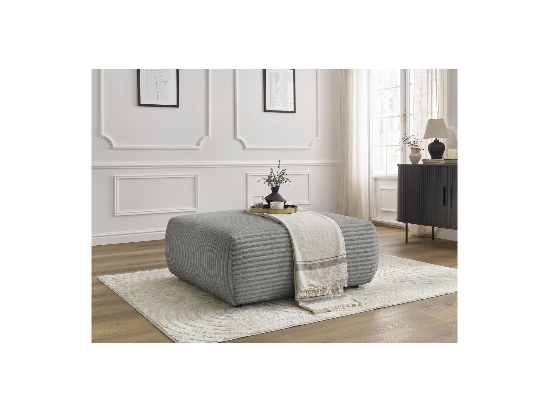 Lucien - Pouf - Gros Côtelé Doux