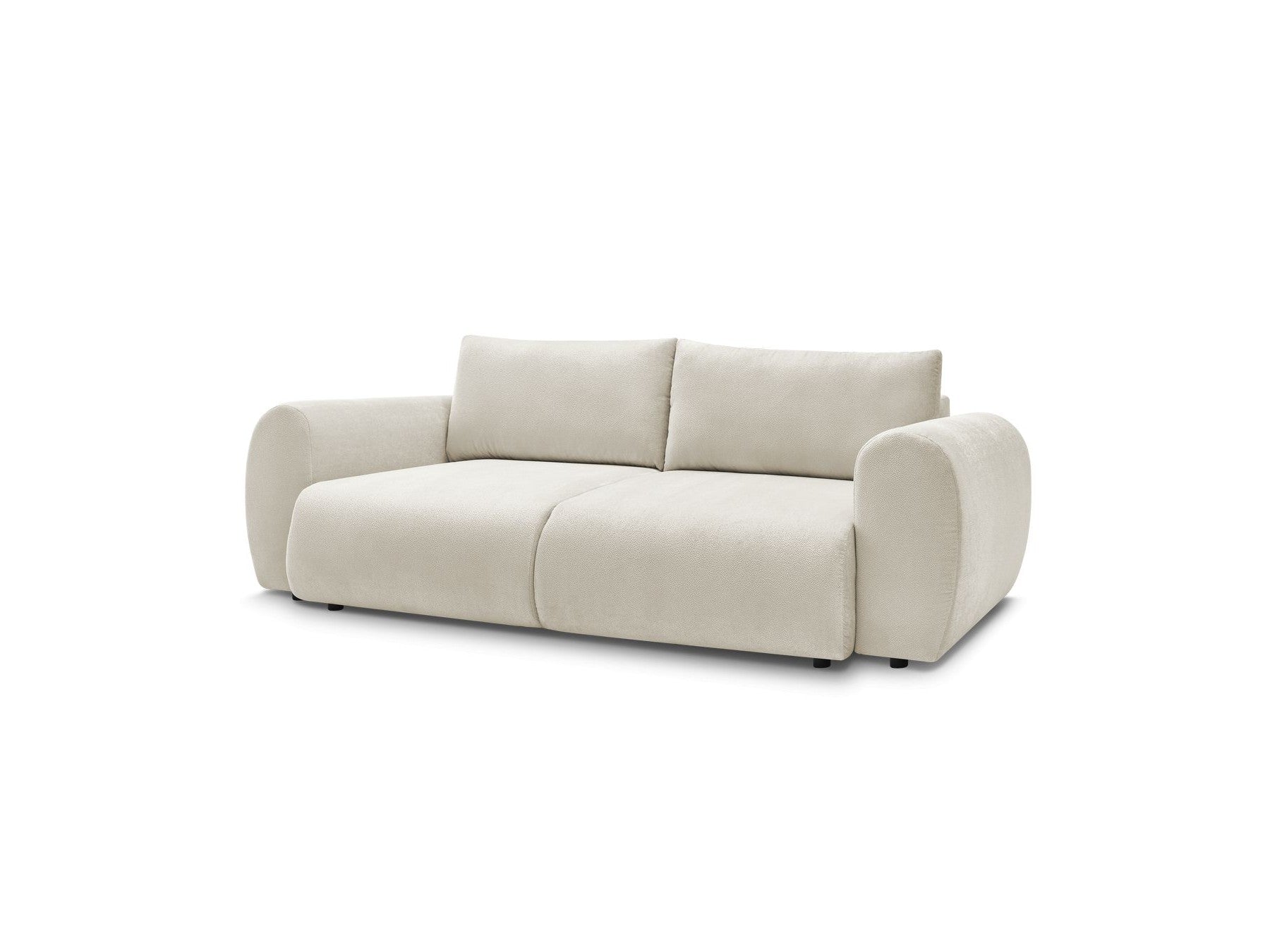 Lucien - Sofá Recto Convertible con Arcón - Tejido Liso