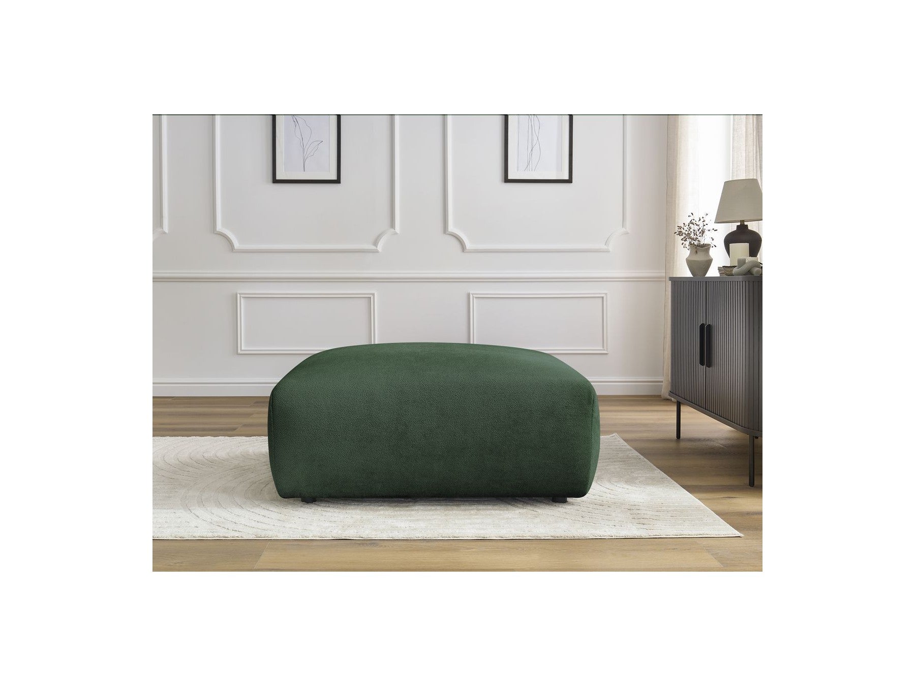 Lucien - Pouffe - Smooth Fabric