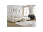 Lucien - Canapé D'Angle Convertible Coffre - Tissu Lisse - Angle Droit