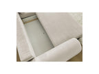 Lucien - Canapé D'Angle Convertible Coffre - Tissu Lisse - Angle Droit