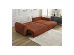 Lucien - Canapé D'Angle Convertible Coffre - Tissu Lisse - Angle Droit