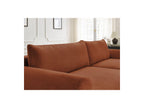 Lucien - Canapé D'Angle Convertible Coffre - Tissu Lisse - Angle Droit