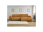 Lucien - Canapé D'Angle Convertible Coffre - Tissu Lisse - Angle Droit
