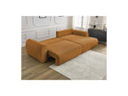 Lucien - Canapé D'Angle Convertible Coffre - Tissu Lisse - Angle Droit