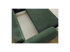 Lucien - Canapé D'Angle Convertible Coffre - Tissu Lisse - Angle Droit