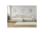 Lucien - Convertible Corner Sofa Bed with Storage - Smooth Fabric - Left-Hand Corner