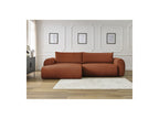 Lucien - Convertible Corner Sofa Bed with Storage - Smooth Fabric - Left-Hand Corner