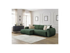 Lucien - Convertible Corner Sofa Bed with Storage - Smooth Fabric - Left-Hand Corner