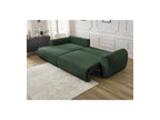 Lucien - Convertible Corner Sofa Bed with Storage - Smooth Fabric - Left-Hand Corner