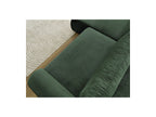 Lucien - Convertible Corner Sofa Bed with Storage - Smooth Fabric - Left-Hand Corner
