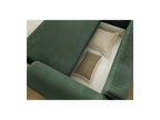 Lucien - Convertible Corner Sofa Bed with Storage - Smooth Fabric - Left-Hand Corner