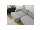 Lucien - Convertible Corner Sofa Bed with Storage - Smooth Fabric - Left-Hand Corner