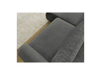Lucien - Convertible Corner Sofa Bed with Storage - Smooth Fabric - Left-Hand Corner