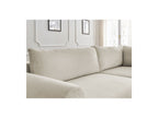 Lucien - Canapé D'Angle L Convertible Coffre - Tissu Lisse - Angle Droit