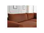 Lucien - Canapé D'Angle L Convertible Coffre - Tissu Lisse - Angle Droit