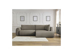 Lucien - Canapé D'Angle L Convertible Coffre - Tissu Lisse - Angle Droit
