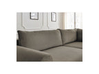 Lucien - Canapé D'Angle L Convertible Coffre - Tissu Lisse - Angle Droit