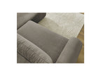 Lucien - Canapé D'Angle L Convertible Coffre - Tissu Lisse - Angle Droit