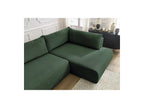 Lucien - Canapé D'Angle L Convertible Coffre - Tissu Lisse - Angle Droit