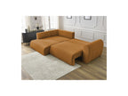 Lucien - Canapé D'Angle L Convertible Coffre - Tissu Lisse - Angle Gauche