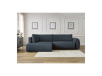 Lucien - Canapé D'Angle L Convertible Coffre - Tissu Lisse - Angle Gauche