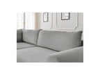 Lucien - Canapé D'Angle L Convertible Coffre - Tissu Lisse - Angle Gauche