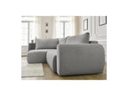 Lucien - Canapé D'Angle L Convertible Coffre - Tissu Lisse - Angle Gauche