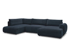 Lucien - Panoramic Convertible Sofa with Storage - Soft Wide-Rib Corduroy - Right-Hand Corner