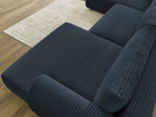 Lucien - Panoramic Convertible Sofa with Storage - Soft Wide-Rib Corduroy - Right-Hand Corner