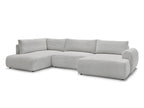Lucien - Panoramic Convertible Sofa with Storage - Soft Wide-Rib Corduroy - Right-Hand Corner