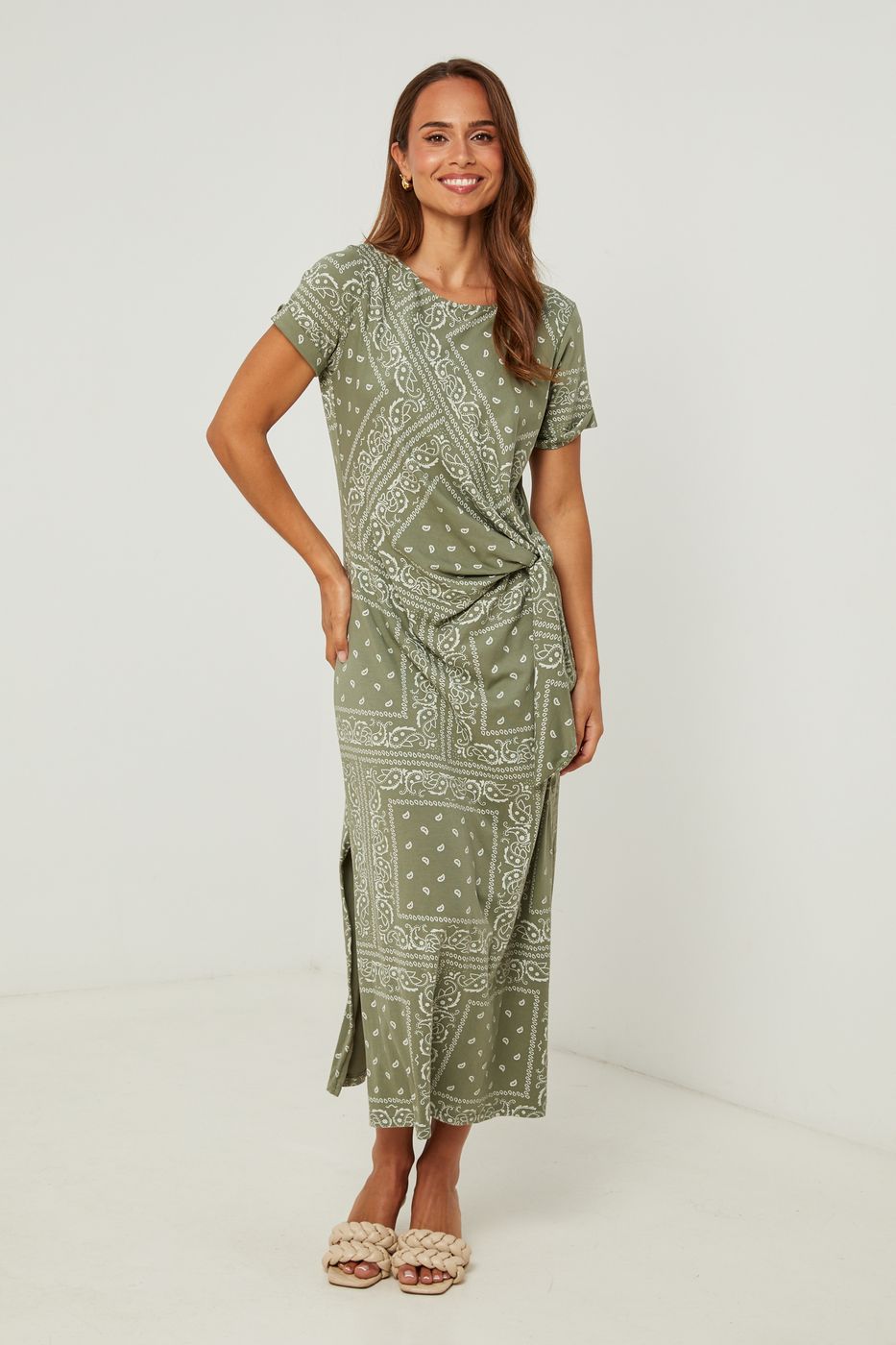 Vestido - Caqui