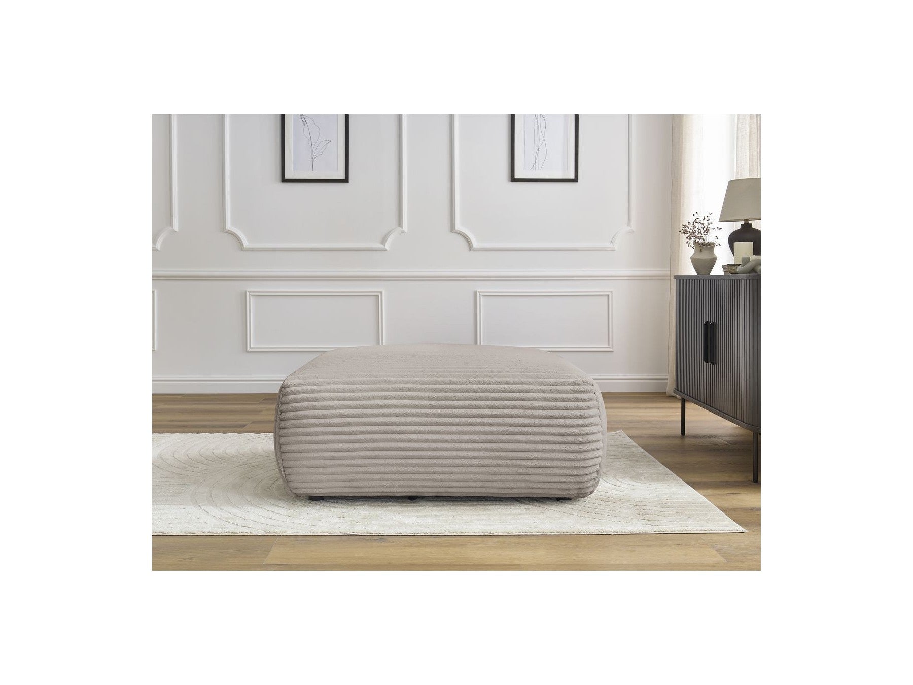 Lucien - Pouf - Gros Côtelé Doux