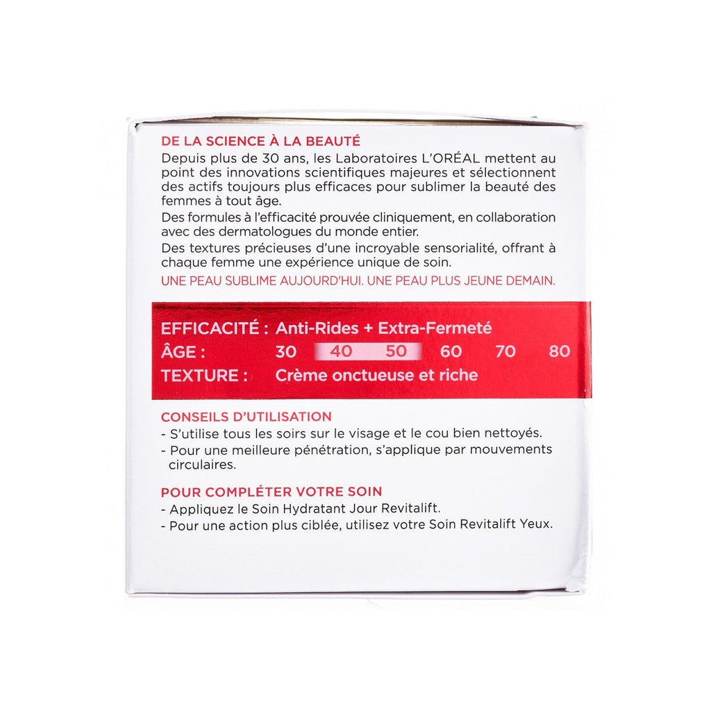 Revitalift Soin Nuit Hydratant + Fermeté