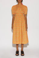 ROBE KAY CLOCHETTE MANDARINE