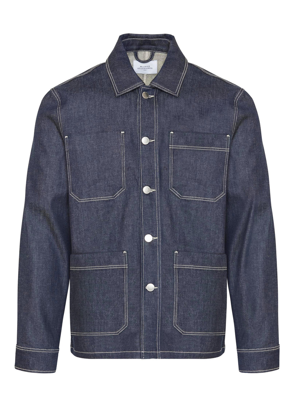 Maison Standards - Maison Standars - Veste Peintre Jean - Bleu Brut - Homme