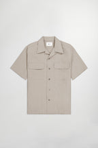 Chemise Daniel SS - Khaki Stone