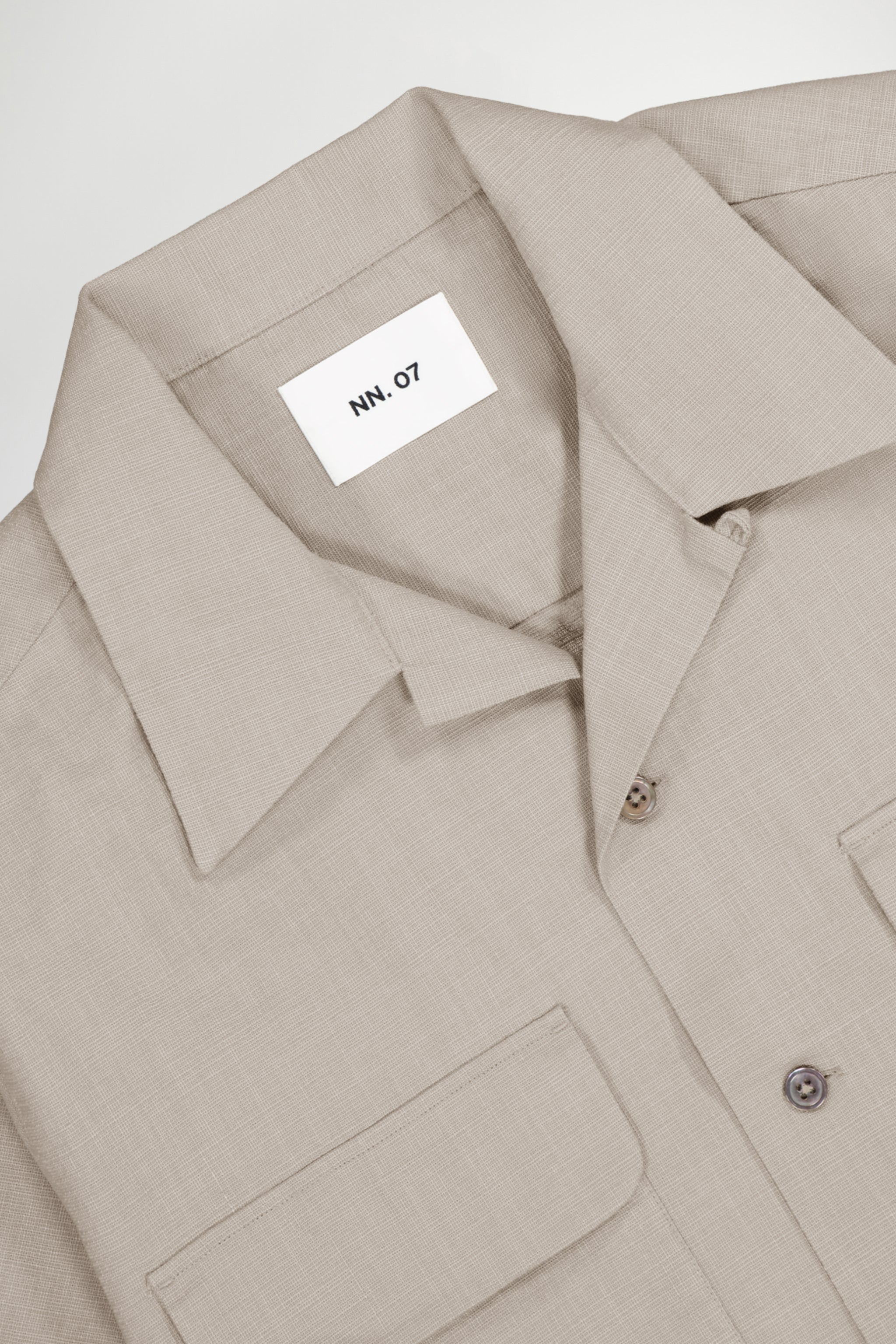 Chemise Daniel SS - Khaki Stone