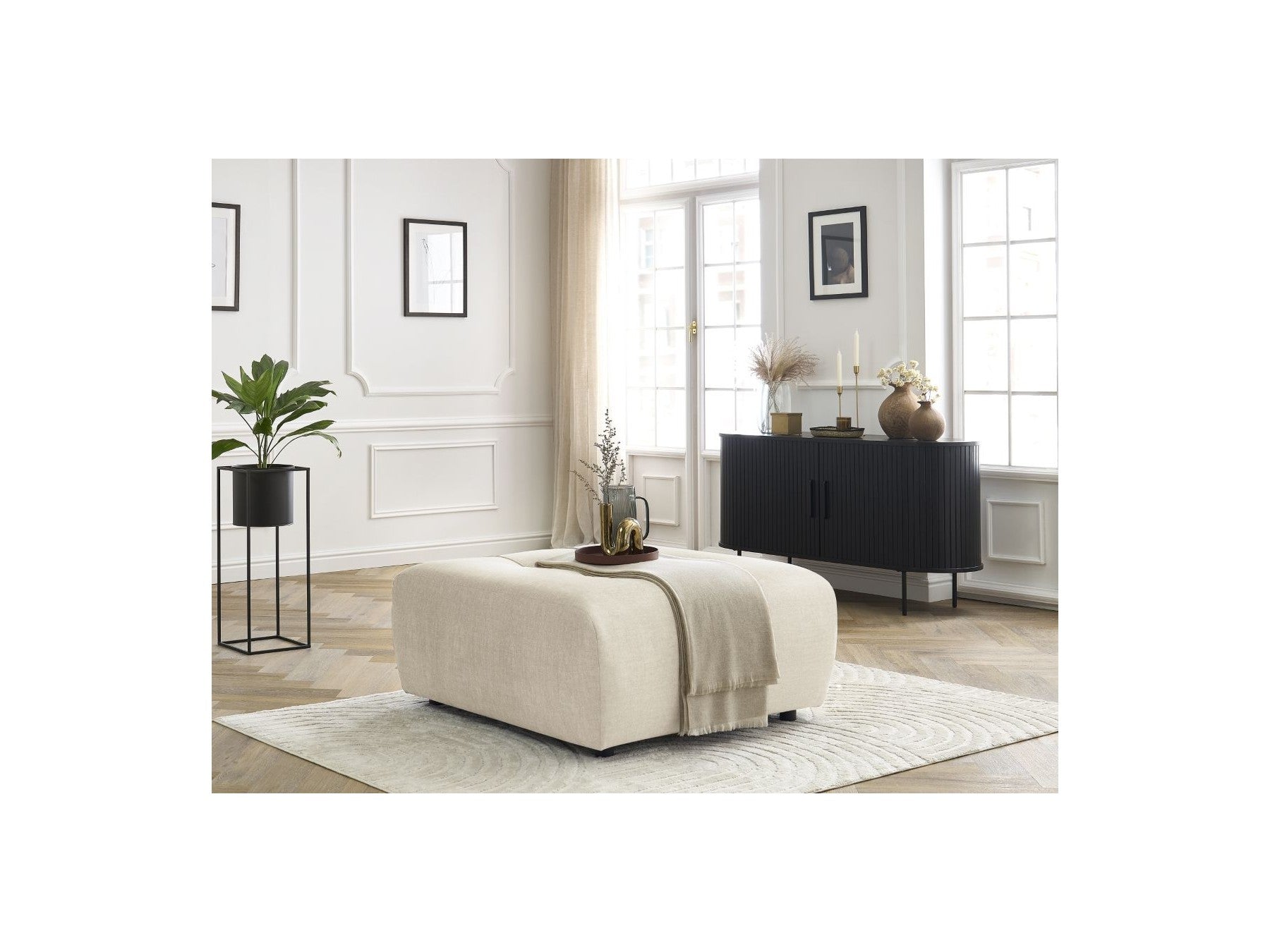 Arsene - Pouf - Tissu Velours