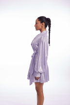 Abito Zina - Lila Metallic