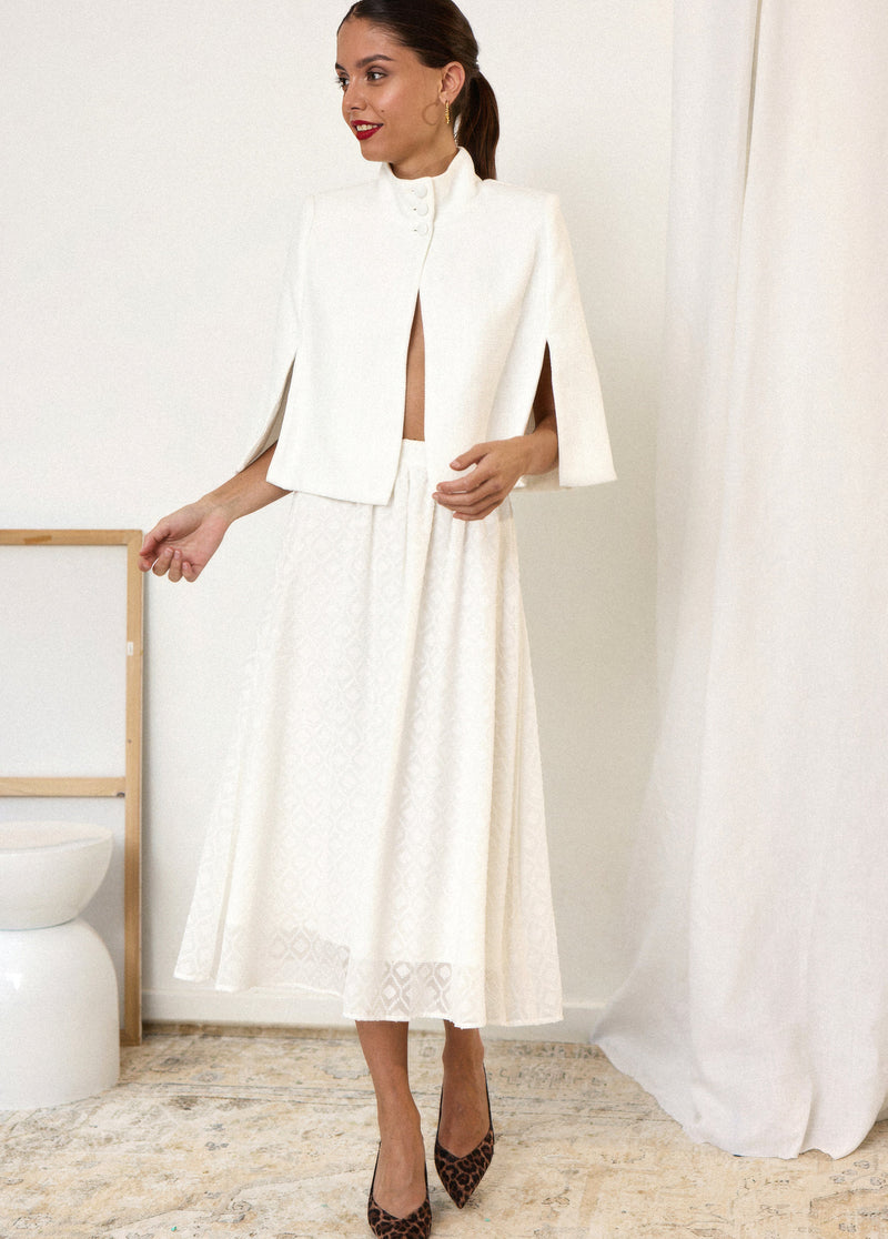 White Emma Skirt