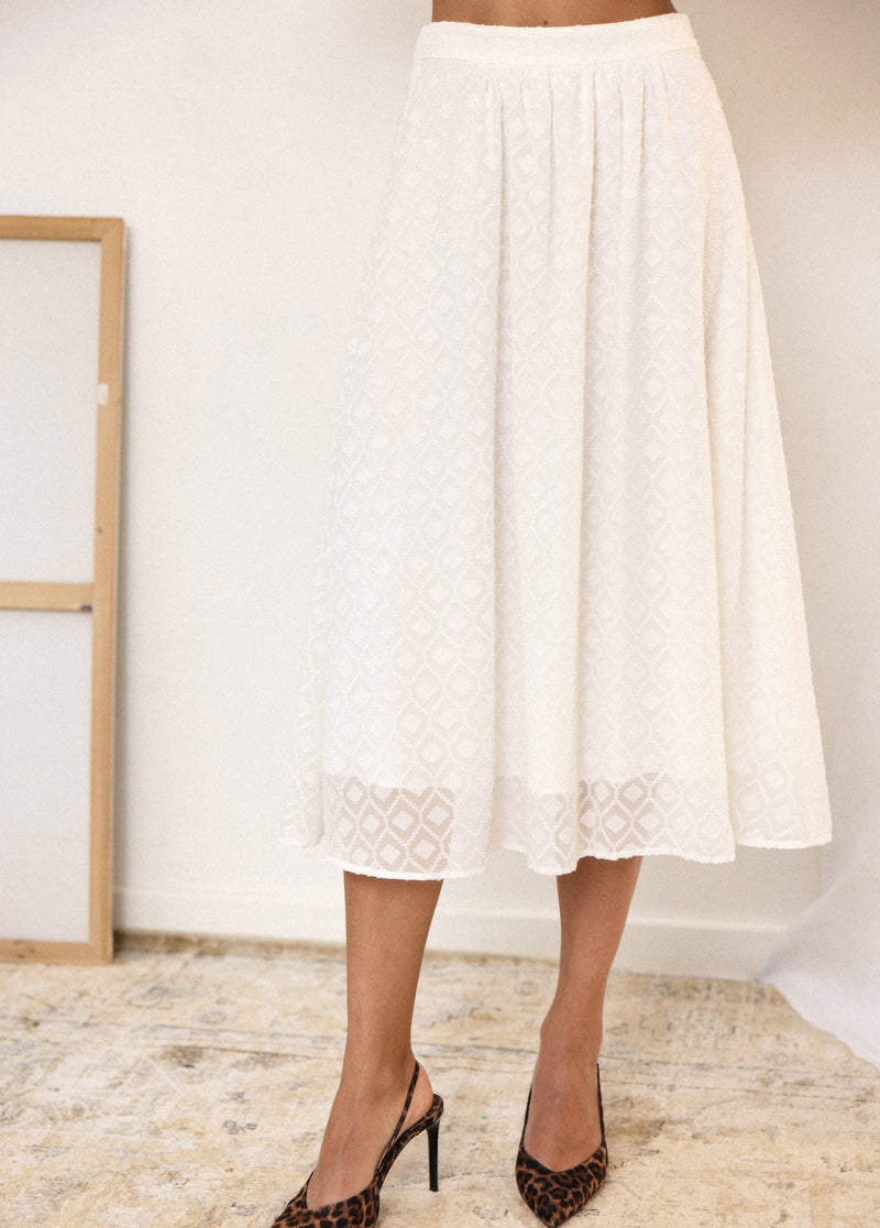 White Emma Skirt
