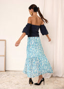 Falda Faneli Toscana Azul