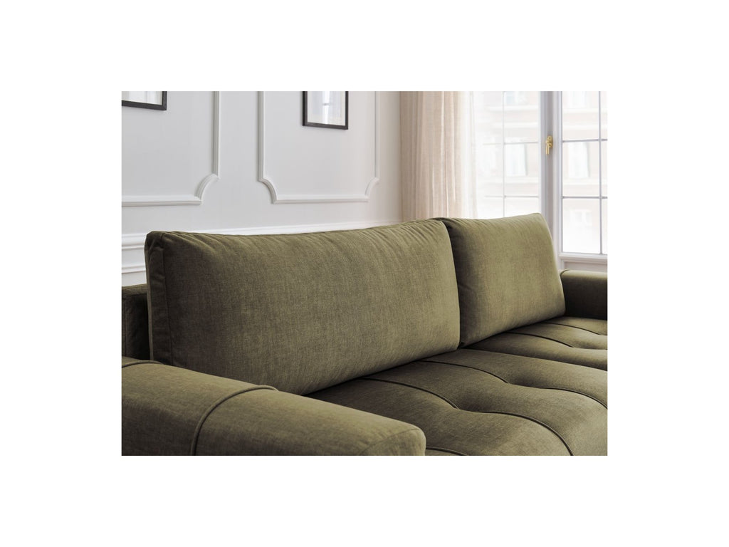 Arsene - Canapé D'Angle Réversible Convertible Coffre - Velours